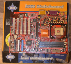 Placa de baza MSI 645 Ultra, Socket 478 -poza reala foto