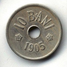 ROMANIA 10 BANI 1905 STARE FOARTE BUNA