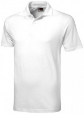 Tricou polo US BASIC White foto