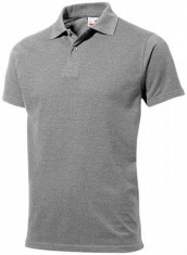 Tricou polo US BASIC Ash foto