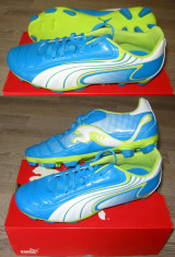 GHETE FOTBAL PUMA V6.11 I FG MAR. 40.5 - ORIGINALE DE LA MAMA LOR! foto