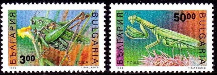 C1980 - Bulgaria 1992 - cat.nr.3476A-B neuzat,perfecta stare