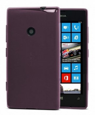 Husa Nokia Lumia 520, 525/ Crystal Series/ Roz/ Vetter Soft Pro Original foto