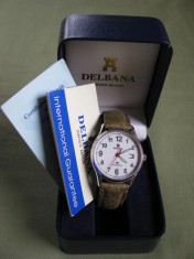 Ceas automatic Delbana, Swiss Made, 25 Jewels, mecanism 467.348 foto