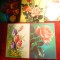Set 6 Ilustrate - Flori - URSS 1979-1991 , cu marca fixa 5 kop