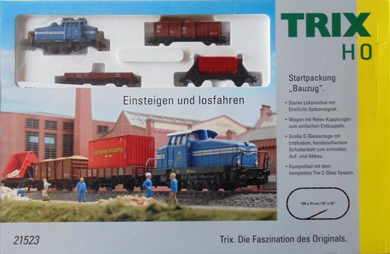 Set start Trix 21523, scara H0(1:87) - Set Tren Constructii | arhiva ...