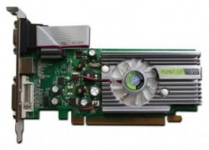 PLACA VIDEO DESKTOP POINT OF VIEW NVIDIA 8400GS 256MB/128BIT PCI-EXPRESS LOW PROFILE FUNCTIONALA! foto