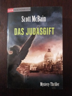 DAS JUDASGIFT - Scott McBain - 2008, 673 p. foto