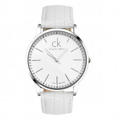 Ceas dama alb quartz CK Calvin Klein nou garantie reducere 80% foto