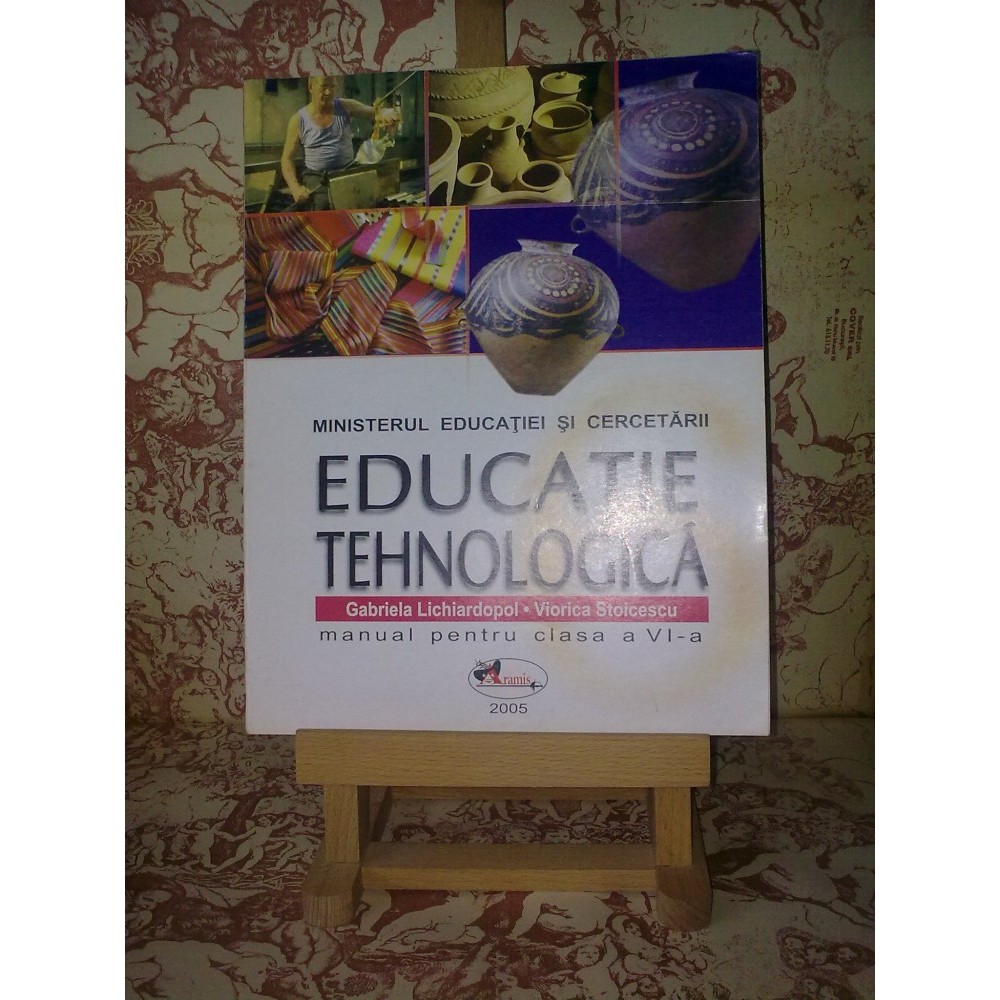 Gabriela Lichiardopol Educatie Tehnologica Manual Pentru Clasa A
