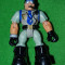 Jucarie din plastic, Politist, Fisher Price Mattel Inc. 2001, Rescue Hero, 16 cm, colectie, (supereroi ai operatiunilor de salvare)