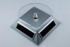 Stand rotativ Suport rotativ ceasuri bijuterii cu Incarcare Solara foto