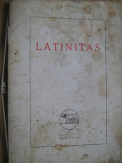 Latinitas (Congresul presei latine - Bucuresti), octombrie 1927, cuvant inainte de Ion IC Bratianu foto