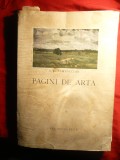 K.H.Zambaccian - Pagini de Arta - Ed. Casa Scoalelor 1943 , cu planse color , alb-negru si text