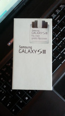 Vand/Schimb Samsung S3 GT i9300, stare buna, Necodat, Marble White, 16G foto