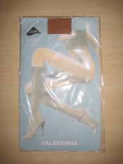 Dresuri dama CALZEDONIA, 100% originali, autentici, nefolositi, one size, culoarea bronz, 8 DEN foto