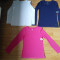 Set trei bluze bumbac Jillian&#039;s Closet (din care doua noi, cu eticheta), ornamente, maneca lunga, pentru fete de 10 - 11 ani