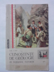 Cunostinte de geologie - Emil I. Pop (contine 2 harti) / R4P4S foto