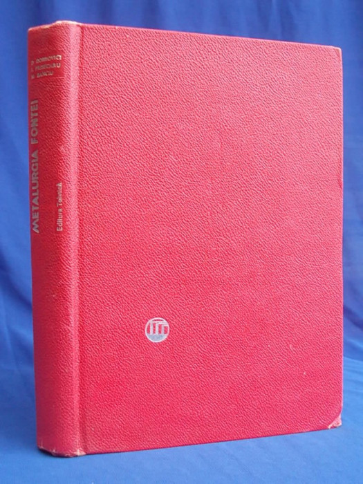 DORIN DOBROVICI - METALURGIA FONTEI - 1966 - 1.440 EX. @