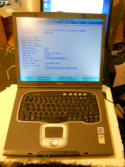 Laptop Acer Travelmate 660 15&amp;quot; Intel Pentium M 1500 MHz, 512 MB RAM foto