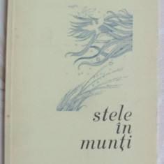 ION MARGINEANU: STELE IN MUNTI (VERSURI/ed princeps 1976/coperta DUMITRU RISTEA)