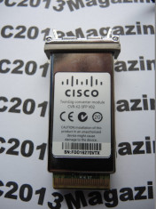 Cisco CVR-X2-SFP V02 TwinGig Converter Module cod 377 foto