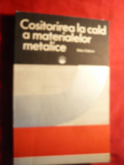 Silviu Craciun - Cositorirea la cald a Materialelor Metalice 1976 , Ed. Tehnica foto