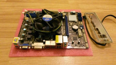 Kit Pentium G860 dual-core, placa 1155 microATX, shield, cooler foto
