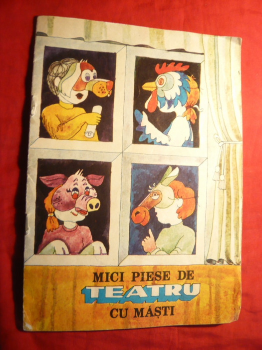 Mariana Ioan - Mici Piese de Teatru cu Masti 1985 - Ed. COOP
