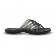 Papuci Crocs Huarache Flip Flop Black (CRC14122-010) foto