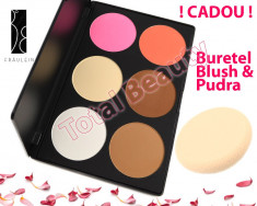 Trusa Pudra de Fata si Blush Natural Beauty Fraulein 38 Germania + CADOU Buretel foto