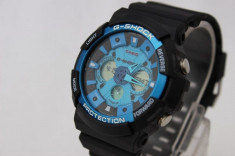 CASIO G-SHOCK GA 200, BLACK-BLUE EDITION foto