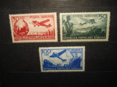 L.P.244 - POSTA AERIANA SERIE MNH ANUL 1948 foto