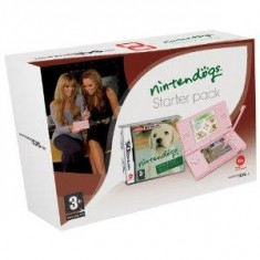 Consola Nintendo DS Lite Pink + joc Nintendogs Labrador foto