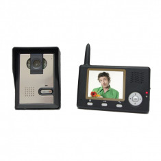 Resigilat - Interfon video color wireless model PNI ZN-35N cu ecran LCD de 3.5 &amp;amp;#34; si camera CMOS foto