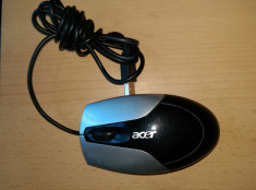 Mouse PC Acer Optical cu fir pe Usb model MUV01.005 foto