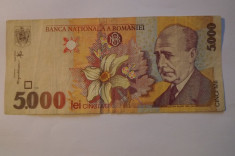 5000 LEI 1998 , L BLAGA foto