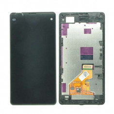 Display Cu Touchscreen si Rama Sony Xperia Z1 D5503 Compact Negru foto