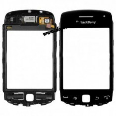 Touchscreen BlackBerry Curve 9380 Rama negru foto