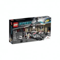 LEGO Speed Champions Oprirea la boxe McLaren Mercedes (75911) foto