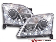 SET FARURI DRL DAYLIGHT OPEL VECTRA C AN. 2002-2005 CHROME foto