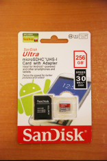 Card Sandisk 256 GB foto