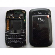 Carcasa BlackBerry Bold 9900 negru foto