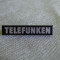 emblema amplificator TELEFUNKEN 3,6cm