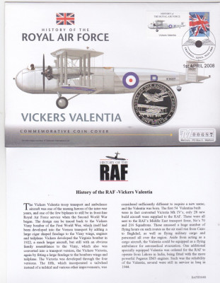 bnk mnd Nauru 1 $ 2007 FDC - Istoria aviatiei RAF foto