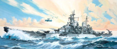 Macheta vapor Revell Battleship USS Missouri - 05092 foto