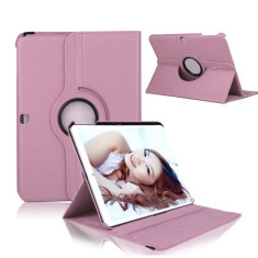 Toc husa roz inchis rotativa Samsung Galaxy Tab 4 T530 10.1&amp;quot; piele rezistenta foto