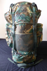 Rucsac militar Cobmaster, intaritura schelet metalic; Belgium;60 litri;impecabil foto