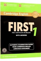 Cambridge English First 1 from 2015 Exam Student&amp;#039;s Book Pack (Student&amp;#039;s Book with Answers and Audio CDs (2)) foto