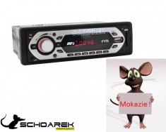 LICITATIE TIP MOKAZIE !!!! Autoradio MP3 SD USB AUX 2x25W Auto Radio Digital foto